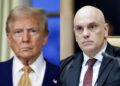 Donald Trump, presidente dos Estados Unidos.
Alexandre de Moraes
Ministro do Supremo Tribunal Federal do Brasil.