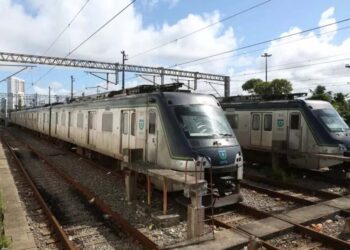 O metrô do Recife está sucateado e à beira do colapso