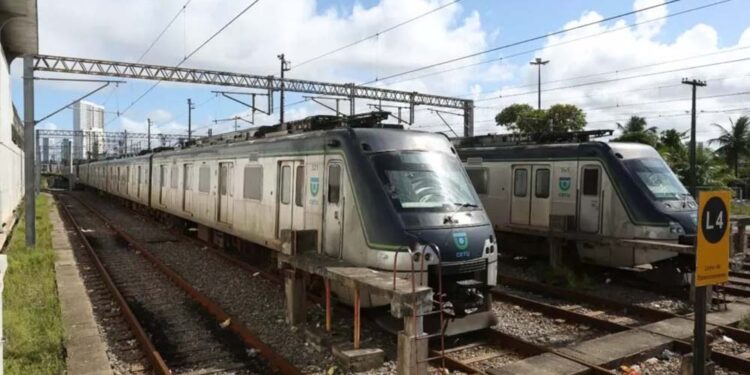 O metrô do Recife está sucateado e à beira do colapso