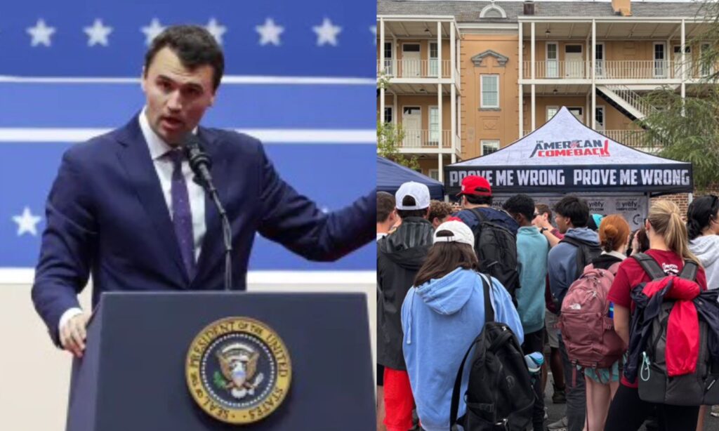 Influenciador trumpista Charlie Kirk é baleado em evento nos EUA
