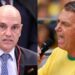 Alexandre de Moraes,
Ministro do Supremo Tribunal Federal do Brasil e Jair Bolsonaro
Ex-Presidente do Brasil.