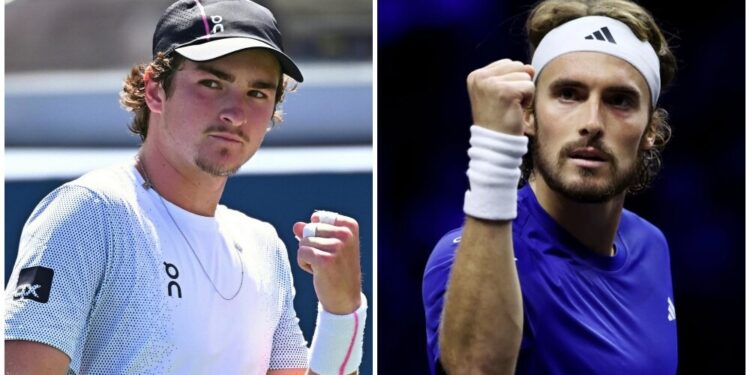 João Franca tenista brasileiro, Stefanos Tsitsipas é um tenista grego