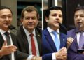 André Ferreira (PL), Waldemar Oliveira (Avante), Eduardo da Fonte (PP) e Mendonça FIlho (UB)
