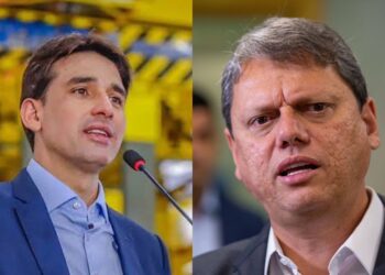 Silvio Costa Filho
Ministro de Portos e Aeroportos do Brasil e Tarcísio de Freitas
Governador de São Paulo (Republicanos).