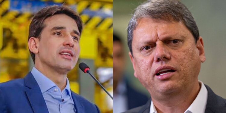 Silvio Costa Filho
Ministro de Portos e Aeroportos do Brasil e Tarcísio de Freitas
Governador de São Paulo (Republicanos).