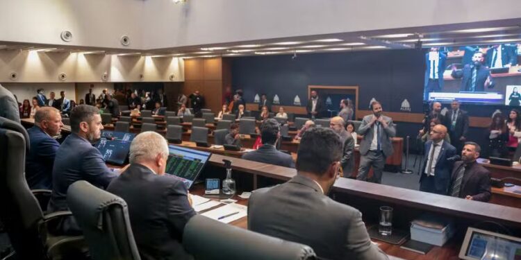 Plenário da Assembleia Legislativa do Rio (Alerj)