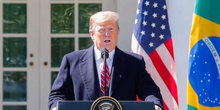 Donald Trump, presidente dos Estados Unidos