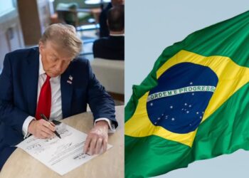 Donald Trump, presidente dos Estados Unidos.