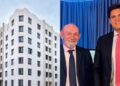O ex-desembargador  e advogado Bartolomeu Bueno e seu sócio André Frutuoso.