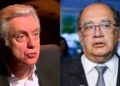 O jurista Wálter Maierovitch e o ministro Gilmar Mendes