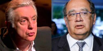 O jurista Wálter Maierovitch e o ministro Gilmar Mendes