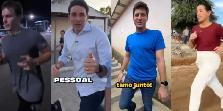 Os candidatos Miguel Coelho (UB), Silvio Costa Filho (Republicanos), João Campos (PSB) e Raquel Lyra (PSD)