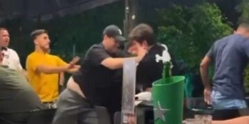 Confusão generalizada em Bar da Zona Norte do Recife termina em pancadaria