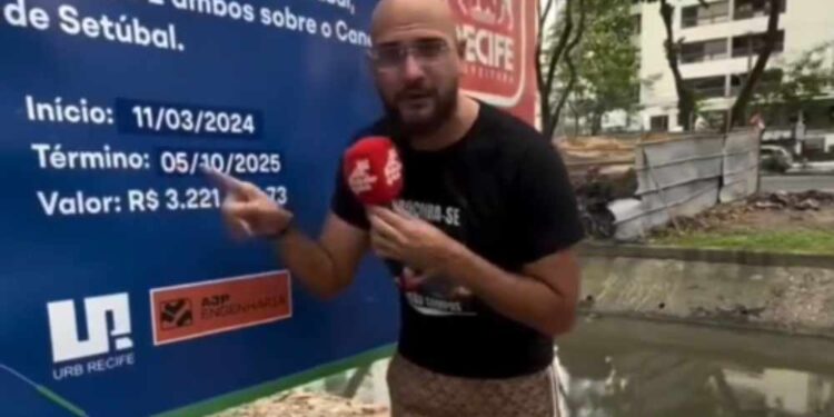 Ni do Badoque denuncia atrasos em obra da prefeitura