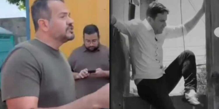 Felipe Cury (PT) acusa vereador Eduardo Moura (NOVO) de invasão em obra pública