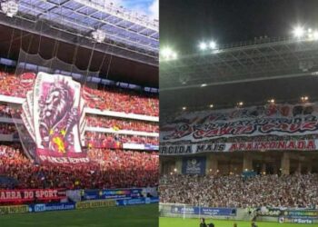 O recorde da Arena é da torcida rubro-negra, que ao vê-lo ameaçado tenta sabotar torcida tricolor