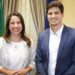 A atual governadora Raquel Lyra (PSD) e o prefeito do Recife João Campos (PSB)