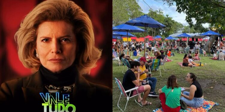 Telão vai transmitir final da novela “Vale Tudo”