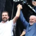 O presidente Lula e Guilherme Boulos