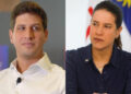 João Campos (PSB) e Raquel Lyra (PSD)