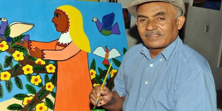 Desde a década 1690, Waldomiro de Deus vive de sua arte