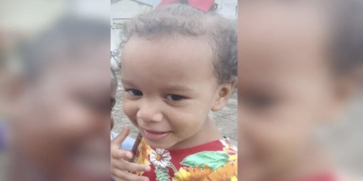 Vítima Ester Izabelle, de 4 anos