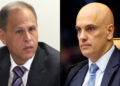 Eduardo Tagliaferro e Alexandre de Moraes (esq. p/ dir.)