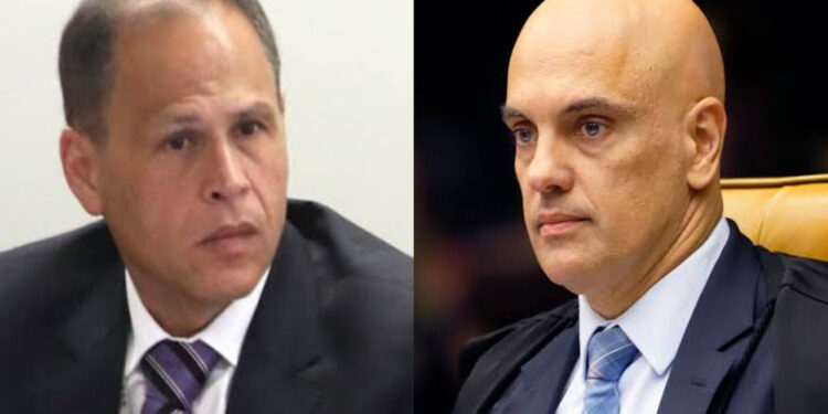 Eduardo Tagliaferro e Alexandre de Moraes (esq. p/ dir.)