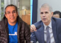 Sidônio Palmeira e empresário Francisco Kertész (esq. p/ dir.)