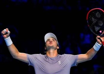 O tenista brasileiro João Fonseca