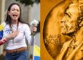 A líder da oposição venezuelana, María Corina Machado.