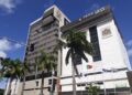 A fachada do Real Hospital Português do Recife.