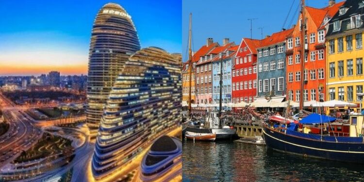 Pequim na China, e Copenhague na Dinamarca.