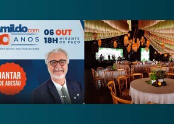 O evento celebra 20 anos de Jamildo Melo no jornalismo digital.