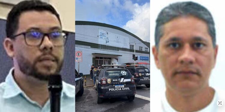 Os empresários Gilberto Claudino da Silva Junior e Gerailton Almeida da Silva, que estão foragidos