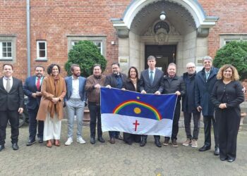 Raquel Lyra em visita foi recebida na Embaixada do Brasil em Copenhague