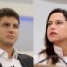 João Campos (PSB) e Raquel Lyra (PSD)
