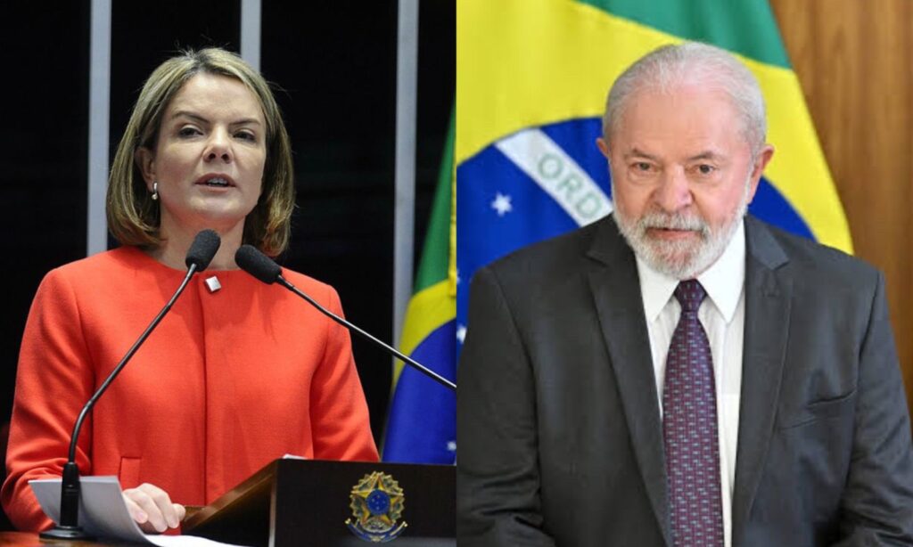 Gleisi anuncia corte de cargos do Centrão com apoio de Lula
