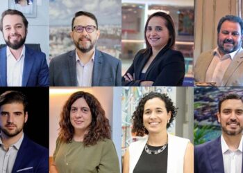 André Teixeira, Guilherme Cavalcanti, Mauricelia Montenegro, João Salles, Rodolfo Pinto, Dani Britto, Rayane Aguiar e Armando Bisneto (Esq. p/ dir)