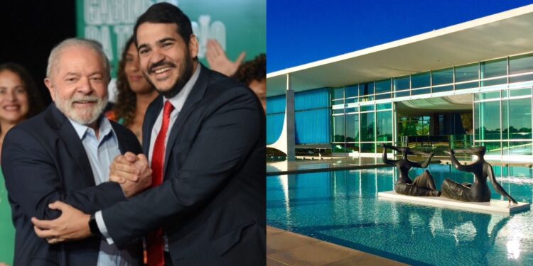 Lula da Silva, presidente do Brasil e Jorge Messias
advogado-geral da União do Brasil