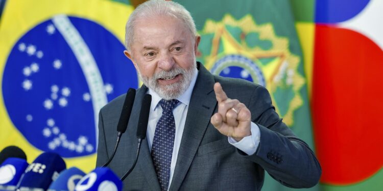 Luiz Inácio Lula da Silva, presidente do Brasil (PT)