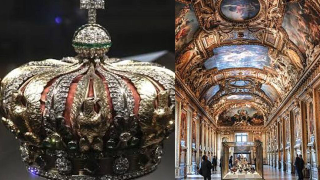 Mídia aponta recuperação de coroa de diamantes roubada do Louvre