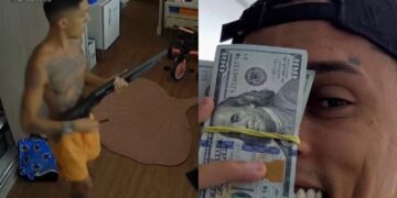 Buzeira carregou espingarda antes de ser preso em mansão