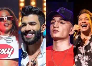 Anitta, Gusttavo Lima, João Gomes e Wesley Safadão
