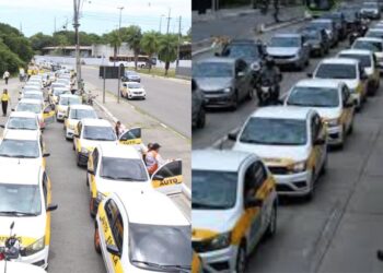 O percurso seguiu até a Alepe