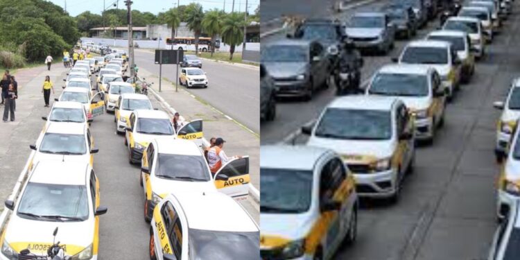 O percurso seguiu até a Alepe