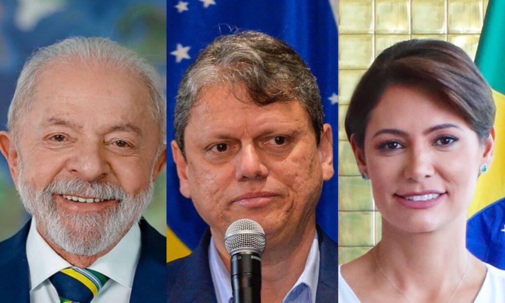 Paraná Pesquisas mostra Lula à frente de Tarcísio e Michelle