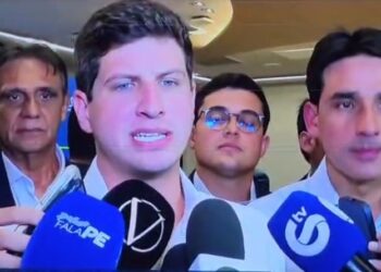 João Campos (PSB) e Silvio Costa Filho (Rep)