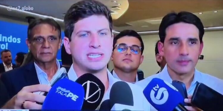 João Campos (PSB) e Silvio Costa Filho (Rep)