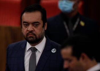 O governador do Rio, Cláudio Castro